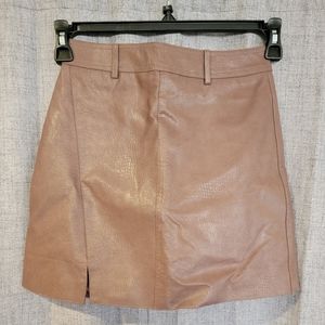 Mishow Design faux leather Skirt
